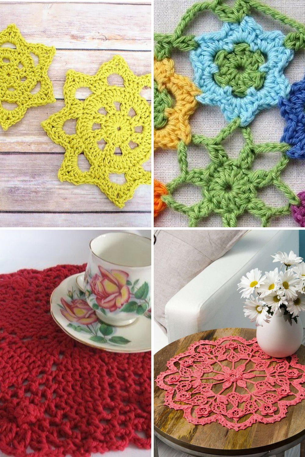 12 Crochet Doily Free Patterns
