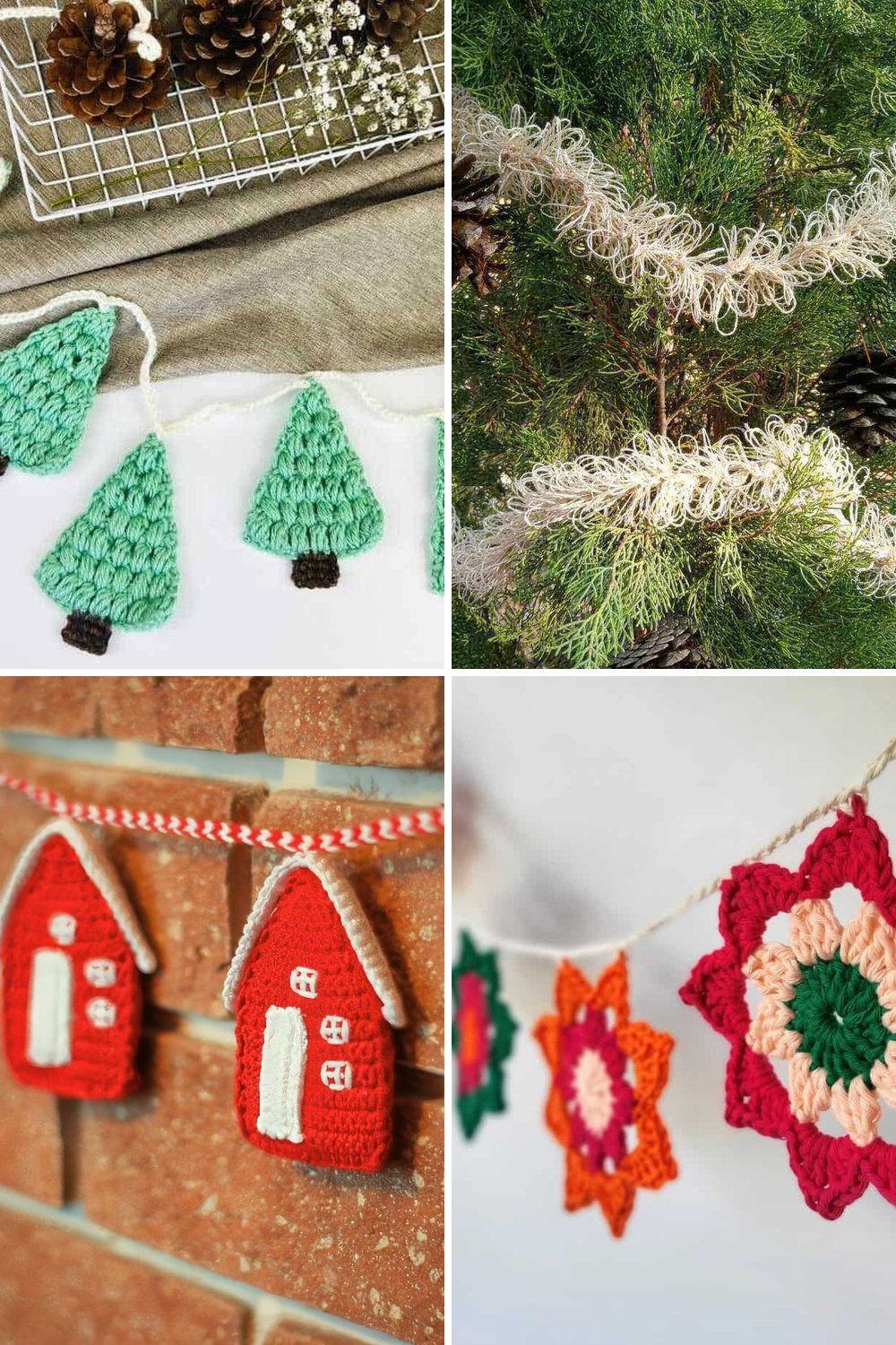 12 Crochet Garland Free Patterns