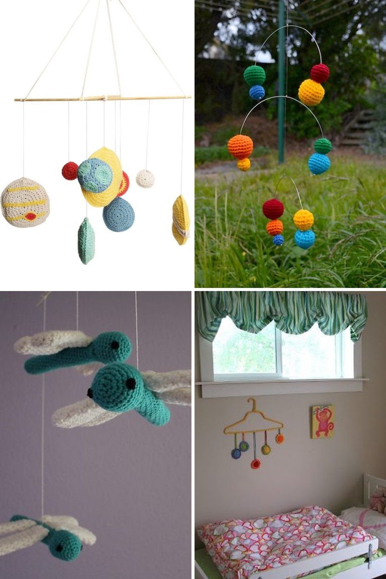 10 Crochet Nursery Decor Free Patterns