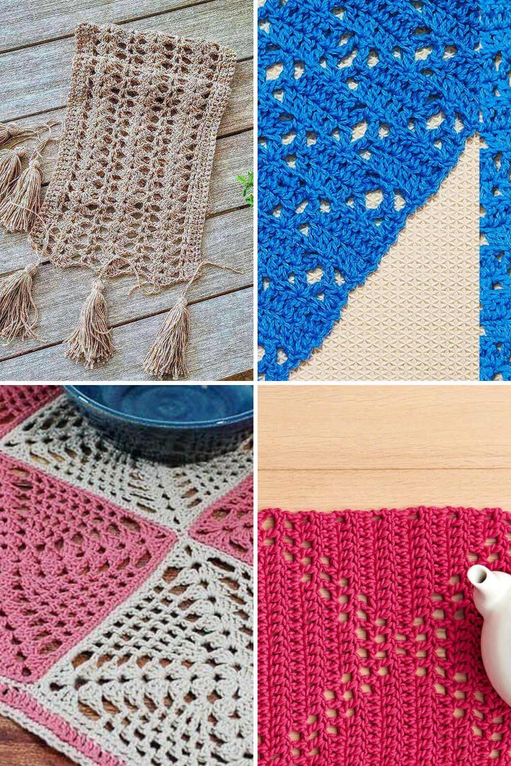 11 Crochet Table Runner Free Patterns