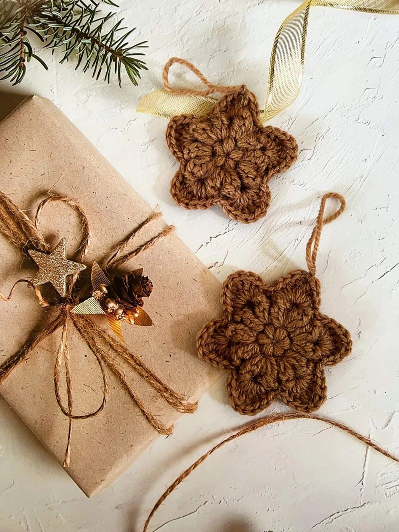 Rustic Star free crochet pattern by The Crochet Fix
