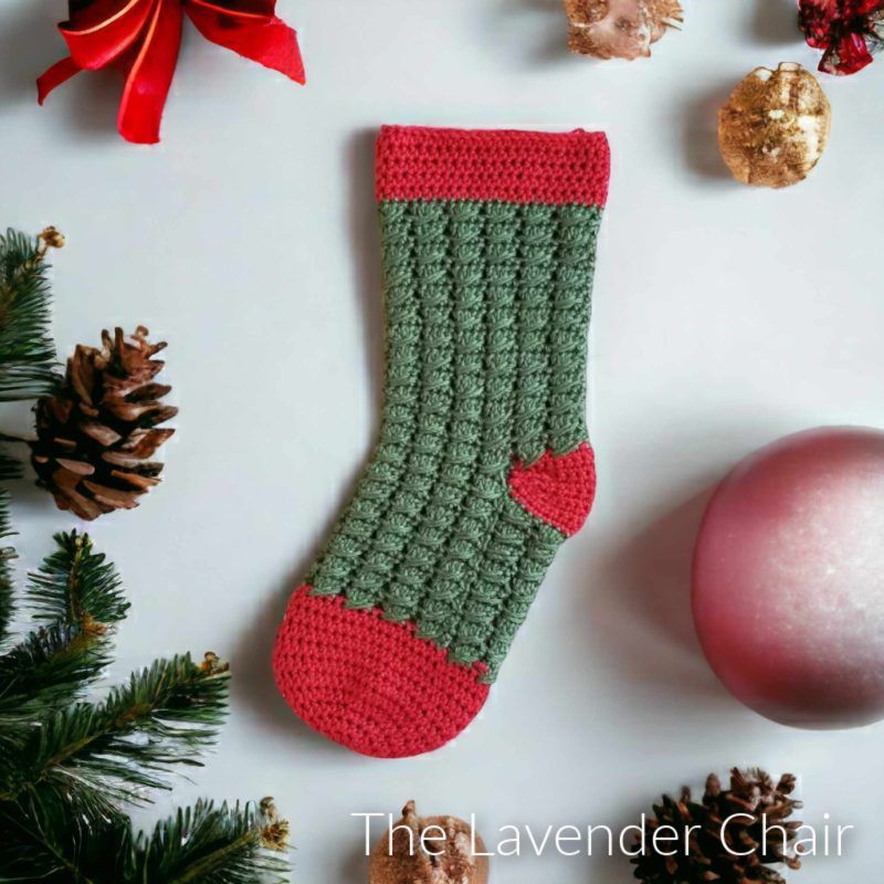 Matilda Stocking free crochet pattern by Dorianna Rivelli