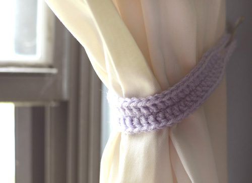 Classic Curtain Tie Back free crochet pattern by Rachel Choi