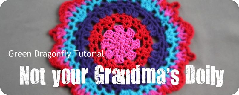 Bright Doily Tutorial free crochet pattern by Janette