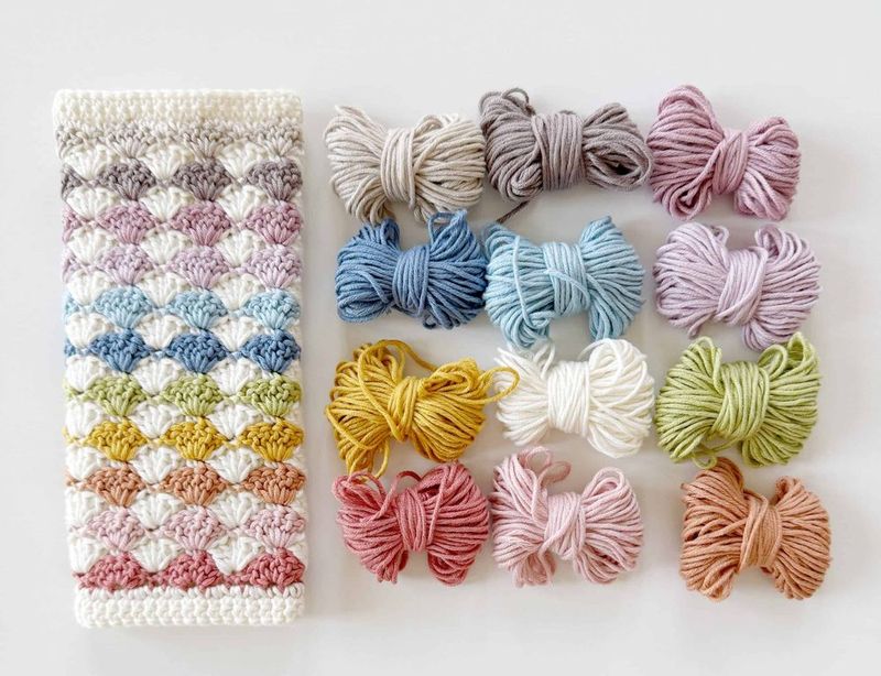 Classic Shell Stitch Dishcloth free crochet pattern by Tiffany