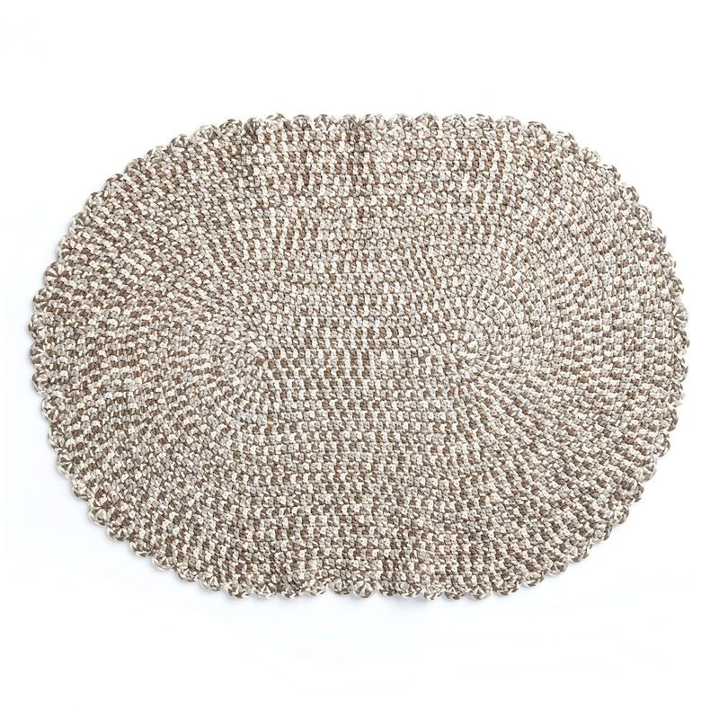 Bernat Welcome Home Crochet Rug free crochet pattern by Bernat