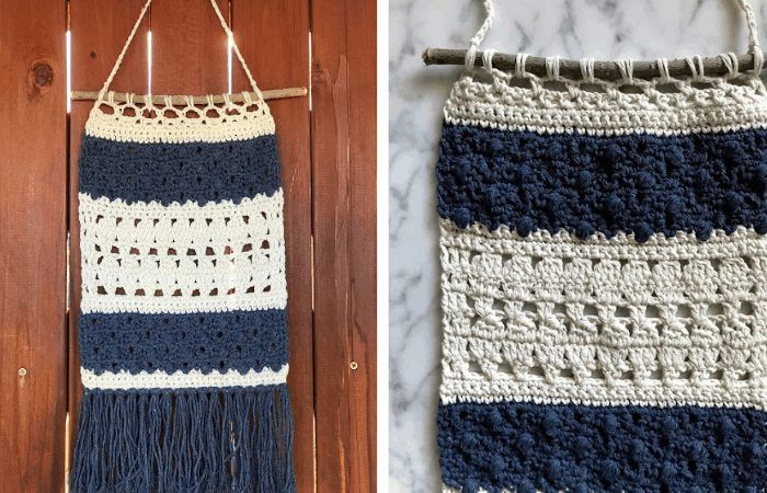 Boho Wall Hanging free crochet pattern by Rachel