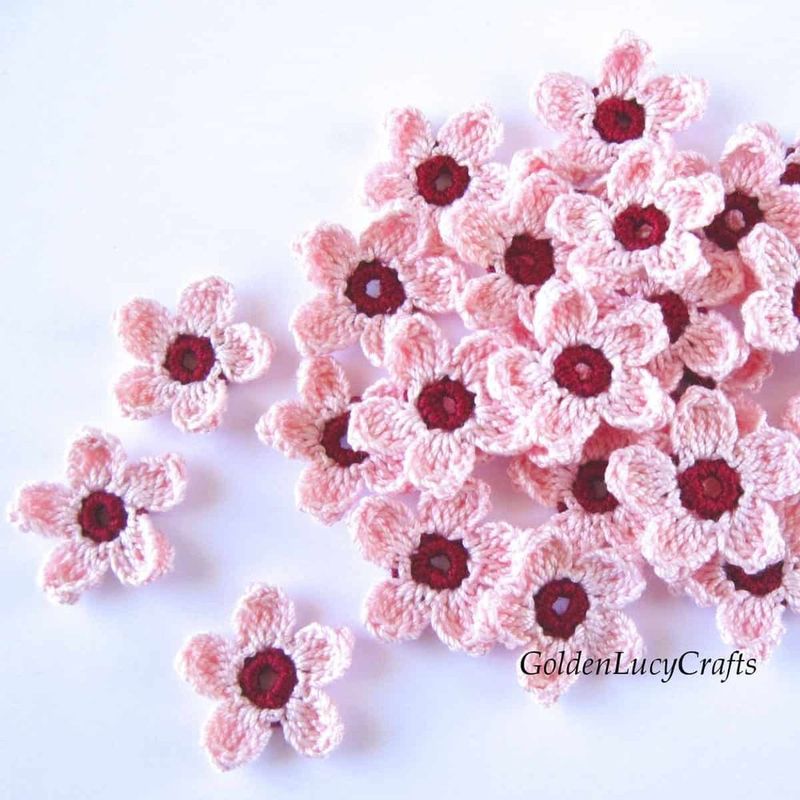 Cherry Blossom free crochet pattern by Olena